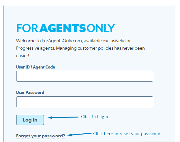 foragentsonly login