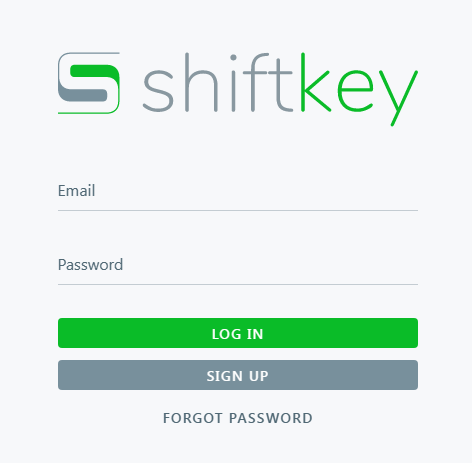 login to shiftkey